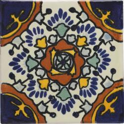 Blue Valle - Mexican Talavera Decorative Tile