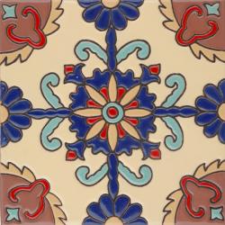 Rosario Gloss - Handpainted Malibu Ceramic Tile