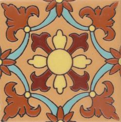 Santa Helena Flower 3 - Malibu Ceramic Decorative Tile