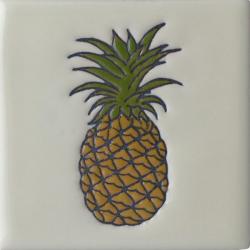 Pineapple Baja - Mexican Baja Ceramic Tile