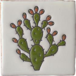 Nopal y Tunas - Mexican Baja Ceramic Tile