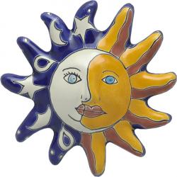 N. 1 - Decorative Mexican Talavera Wall Sun Art