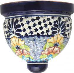 Model 16 - Mexican Pottery Talavera Wall Planter