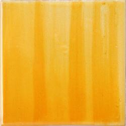 Brushed Yellow - Handcrafted Terra Nova Ceramic Tile