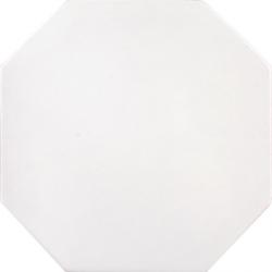 Snow White Octagonal - Handcrafted Terra Nova Mediterraneo