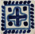 San Pedro - Mexican Talavera Handcrafted Deco 1 Tile