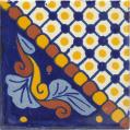 Dana - Ceramic Handcrafted Mexican Talavera Tile Decorative