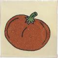 Tomato - Handcrafted Mexican Talavera Fruit & Veggie Tile