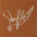 Terra Cotta Insect - Handcrafted Mexican Talavera Southwest Tile