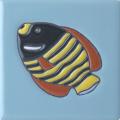 Garibaldi 1 - Handcrafted Ceramic Baja Mexican Tile