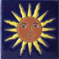 Sol - Baja Ceramic Mexican Handpainted Tile