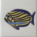 Fish 3 - Baja Ceramic Handpainted Mexican Tile