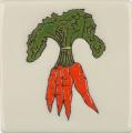 Carrots - Baja Ceramic Tile