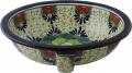 Ceramic Hand painted Mexican Talavera Sink - Maribel