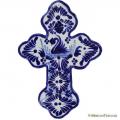 Cross 5 - Ceramic Mexican Talavera Cross