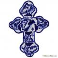 Cross 7 - Ceramic Mexican Talavera Cross