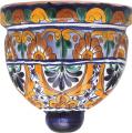 Model 17 - Handcrafted Mexican Talavera Wall Planter