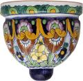 Model 18 - Mexican Talavera Ceramic Wall Planter