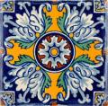 Romanesco Flower - Terra Nova Hacienda Handcrafted Ceramic Tile