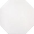 Snow White Octagonal - Handcrafted Terra Nova Mediterraneo