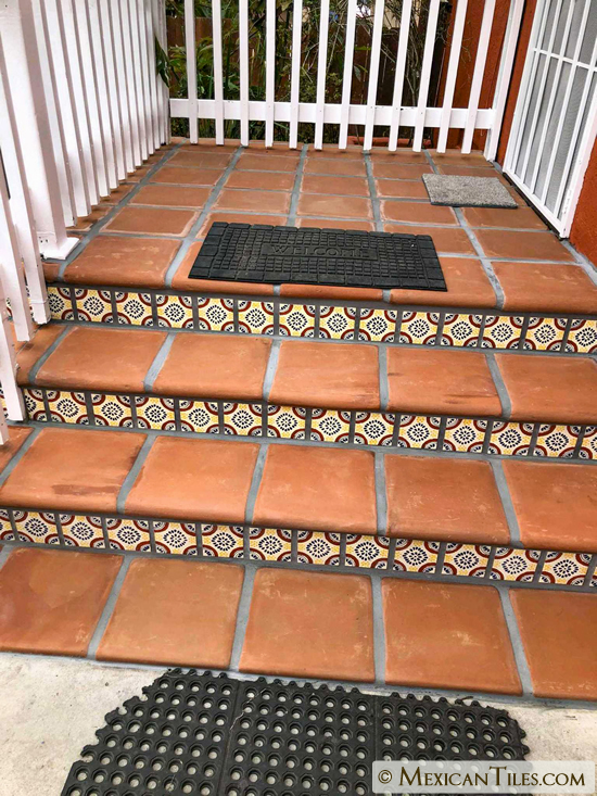 Mexican Tile - 12x12 Spanish Mission Red Terracotta Floor Tile