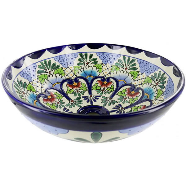 Mexican Tile Talavera Sinks And Copper Sinks For Kitchen