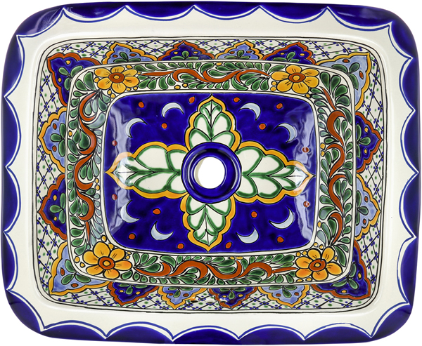 Mexican Tile Talavera Sinks And Copper Sinks For Kitchen