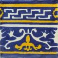 Greek 1 - Mexican Ceramic Border Tile