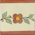 Flower Border - Mexican Talavera Border Tile