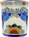 Hummingbird - Decorative Talavera Mexican Wastebaskets