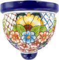 Model 8 - Mexican Talavera Ceramic Wall Planter 